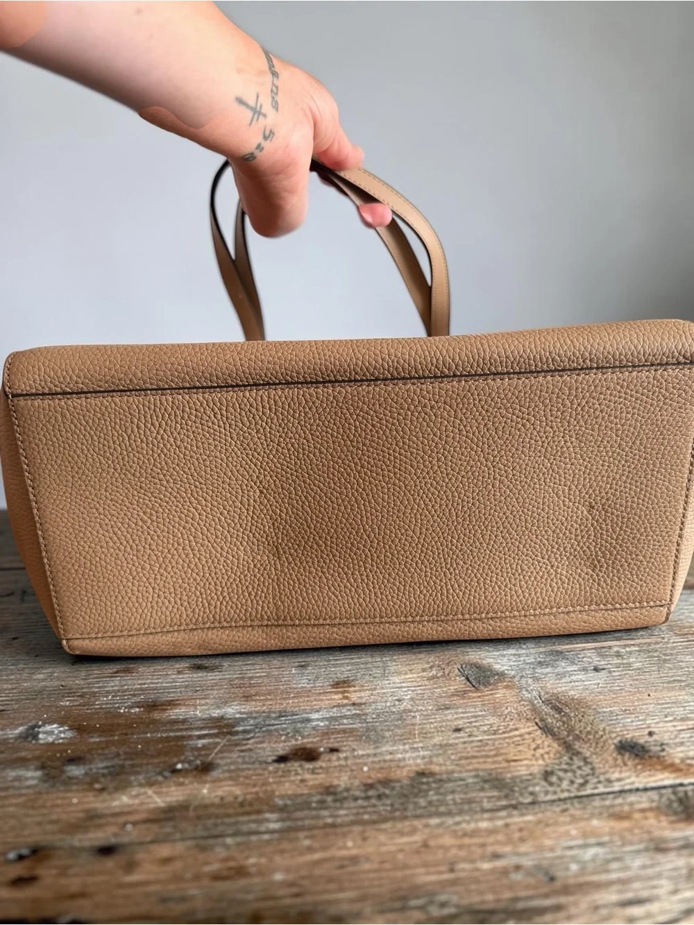 Michael Kors Large Karlie Leather Tote Bag